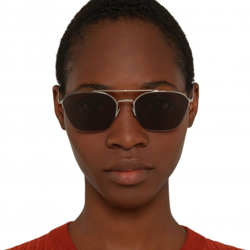 GIVENCHY SILVER/SMOKE UNISEX SUNGLASSES GV40004U